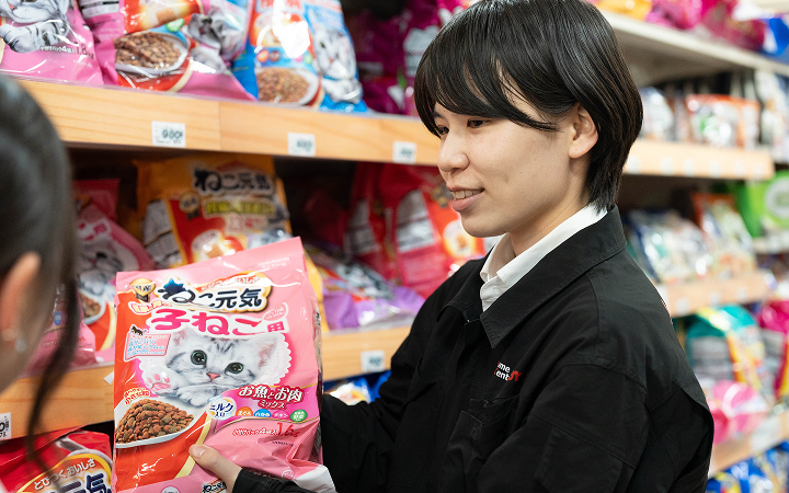 ペットワールドの従業員